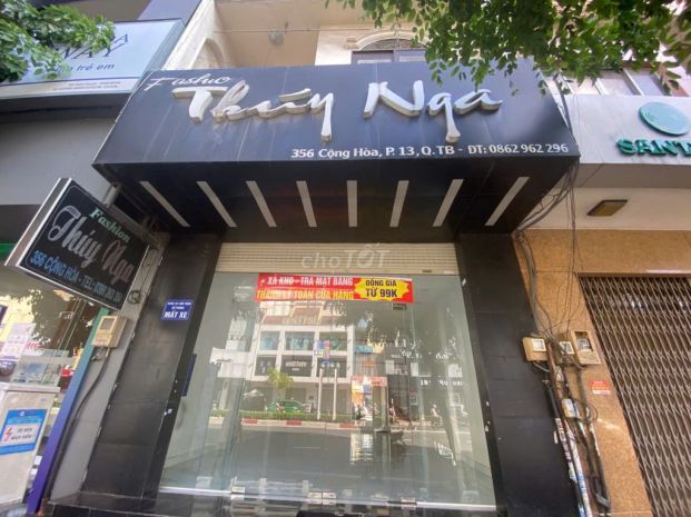Cho thuê nhà mặt tiền cộng hòa  quận tân bình 7289290