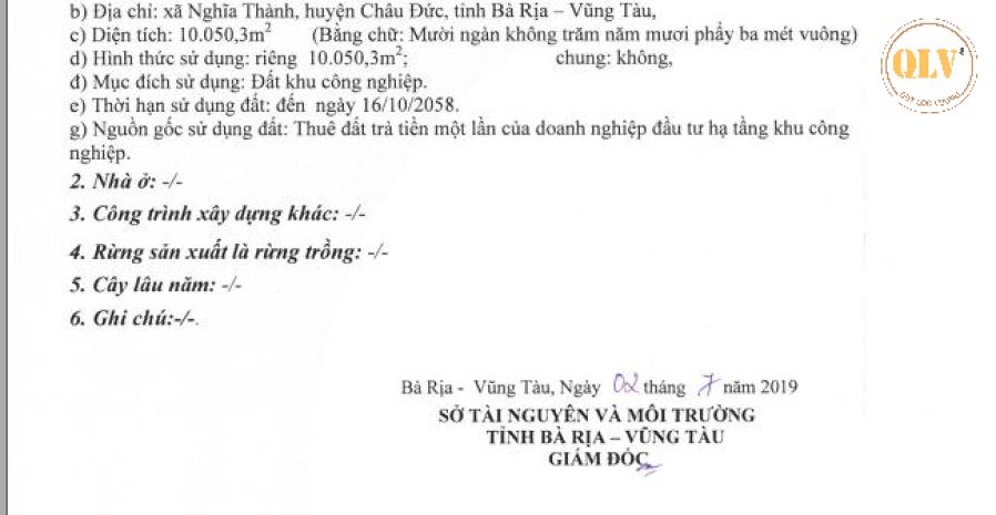 Bán 3 lô đất  kcn châu đức, nghĩa thành, bà rịa - vũng tàu 7289553