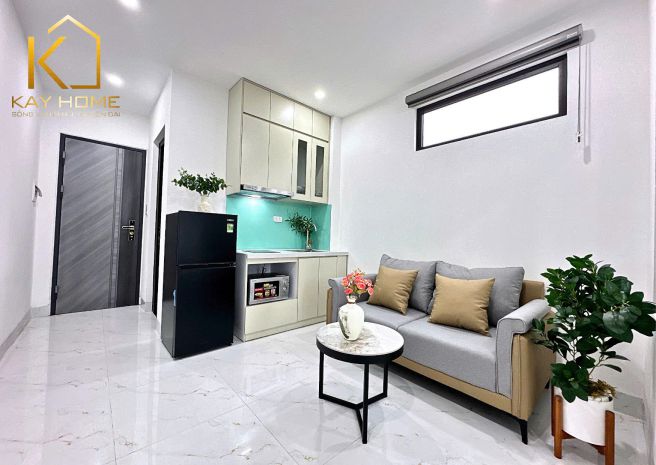 Cho thuê ccmn 1pk 1pn full đồ đẹp ngõ 45 cự lộc, thanh xuân 7291085