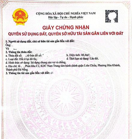 Bán đất mt đường 7,5m trương văn đa - sát siêu thị mega 7291323