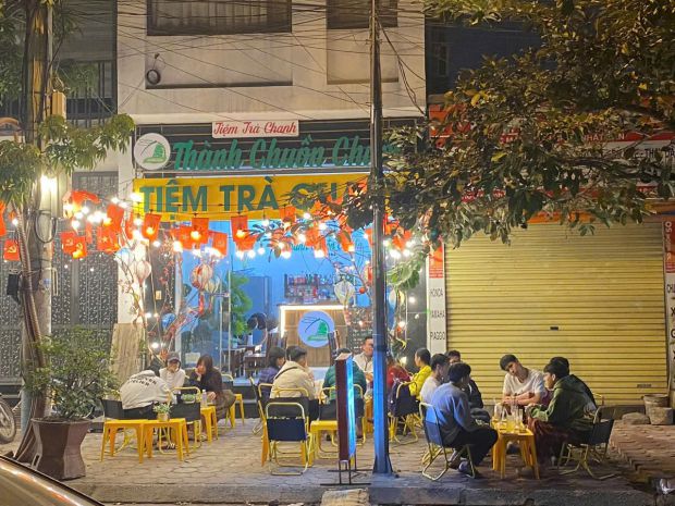 Sang nhượng quán cafe view hồ hạ đình - thanh xuân quán nằm 7294114
