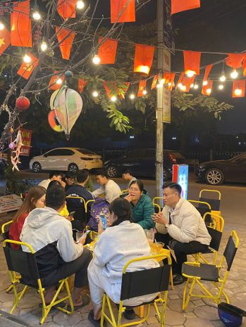 Sang nhượng quán cafe view hồ hạ đình - thanh xuân quán nằm 7294119