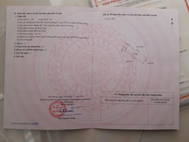 8xx triệu lô đất 56.5m2 nở hậu tại trung tâm bàng la - zalo 7294545