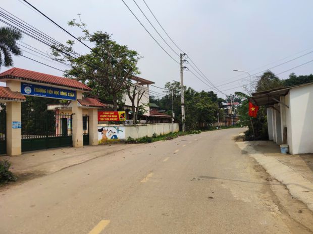 Bán đât đồng bèn  quốc oai 451 m2,mt 13,5 m mặt đường 7295346