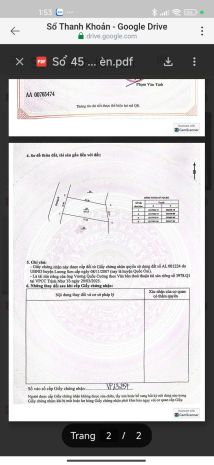 Bán đât đồng bèn  quốc oai 451 m2,mt 13,5 m mặt đường 7295350
