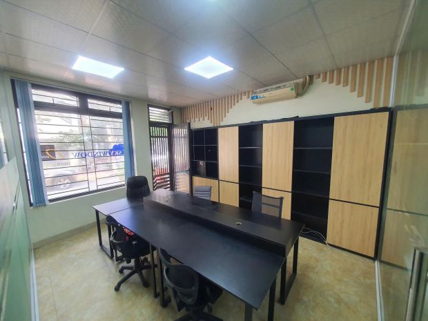 Cho thuê văn phòng - full nội thất - ô tô đỗ cửa tại cầu 7297148