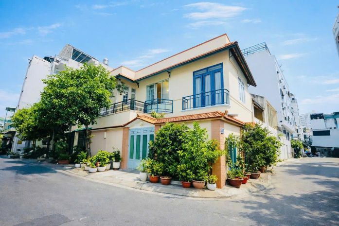 Biệt thự mini góc 2 mặt tiền hòa bình  ngang hiếm 8m 7299054