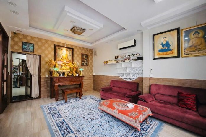 Biệt thự mini góc 2 mặt tiền hòa bình  ngang hiếm 8m 7299057