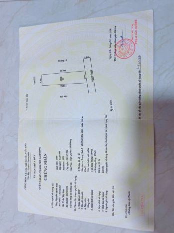 Bán đất đằng lâm  hải an  diện tích 89m²  giá 30trm² 7300990