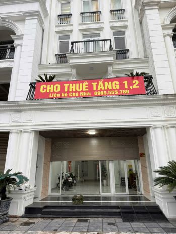 Chính chủ cần cho thuê mặt bằng tầng 1 và tầng 2 tại khu đô 7302368