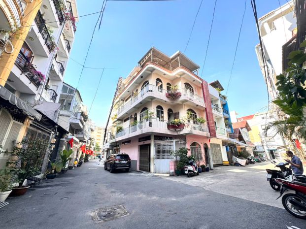 Bán nhà 5 tầng hxh 10m ngay bộ công an tp đ.nguyễn trãi 7303793