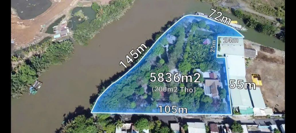 Bán siêu nhà đất 3 mặt tiền sông  đường gò cát  q9 tp 7303891