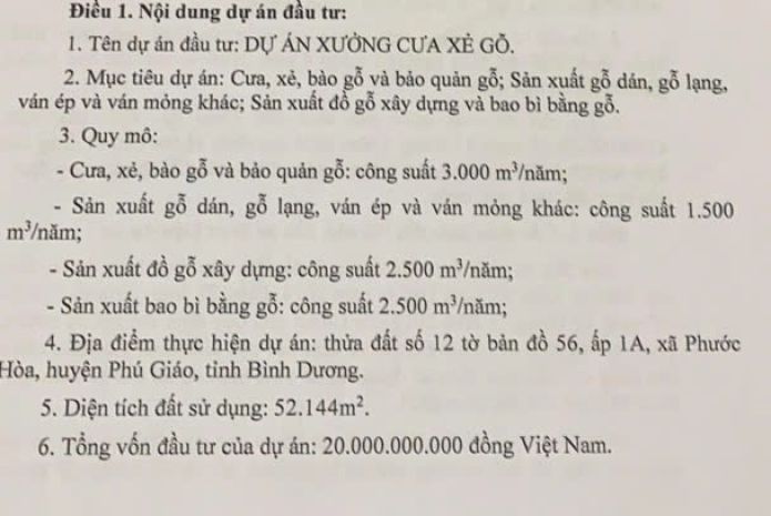 Bán đất trống phước hòa, phú giáo 48.405m² 7304177