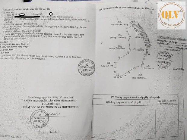 Bán đất xây nhà xưởng phước hòa, phú giáo, bình dương 28.500 7304437