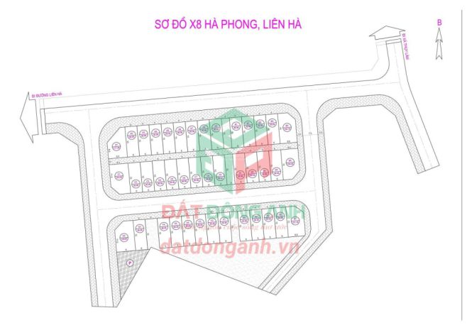 Bán đất đấu giá x8 hà phong - 90m2 - sát vin liên hà 7305949