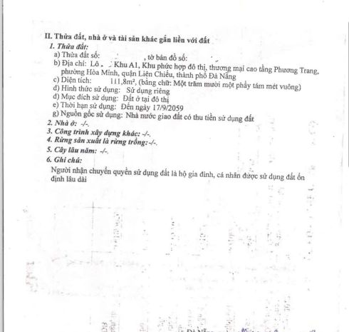 Bán đất 1 cặp đường phan thị nể - xây căn hộ, khách sạn 7307363