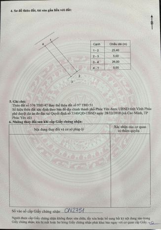 Bán đất giá cực tốt  xuân hòa, phú thọ 7309013