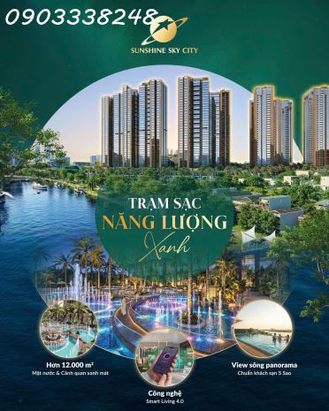 Nhận giữ chỗ căn hộ cao cấp tòa v8, v9 sunshine sky city 7309337