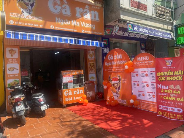 Sang nhượng quán gà rán ngưu ma vương  cơ hội kinh doanh 7309378