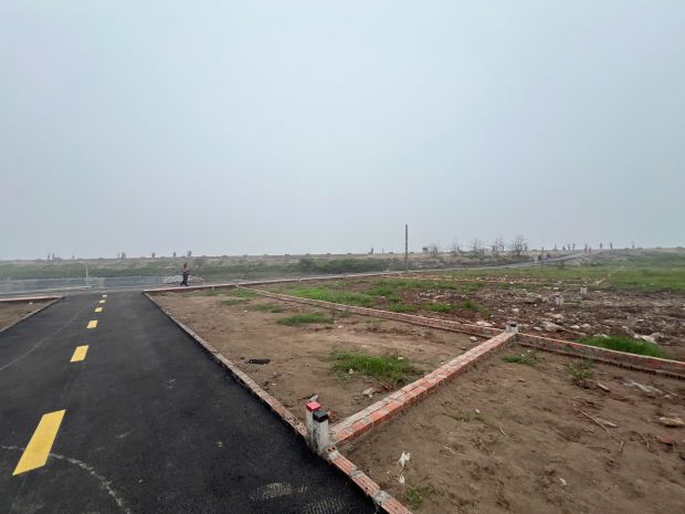 Bán nhanh lô góc, 105m, mặt tiền 5.6m, hơn 1.5 tỷ, đặc khu k 7312703