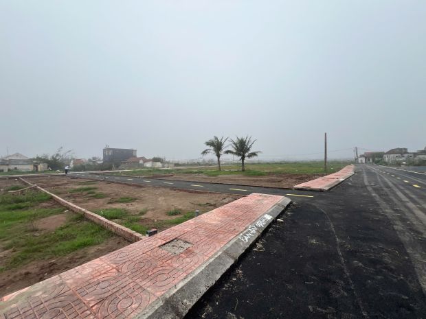 Bán nhanh lô góc, 105m, mặt tiền 5.6m, hơn 1.5 tỷ, đặc khu k 7312704