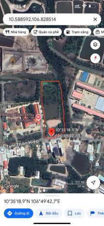 Bán đất nông nghiệp mặt tiền đường tam thôn hiệp  cần giờ, 7315163