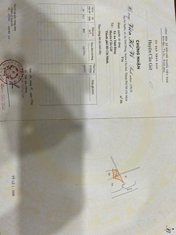 Bán đất nông nghiệp mặt tiền đường tam thôn hiệp  cần giờ, 7315166