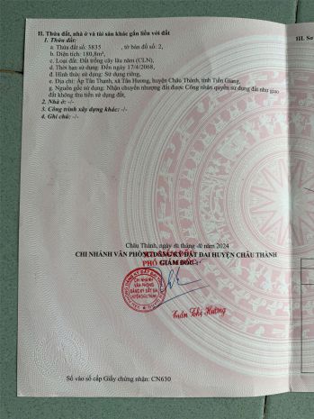 Hot hot chính chủ cần bán nhanh lô đất đẹp tại xã tân 7316045