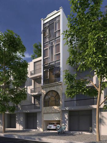 Bán nhà mặt phố quang trung phân lô vỉa hè kd dt 70  m 5 7316468