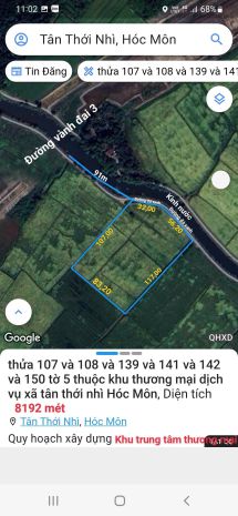 Ban đât măt tiên 84x117m gia 3 triêum đương kênh 3 7319187