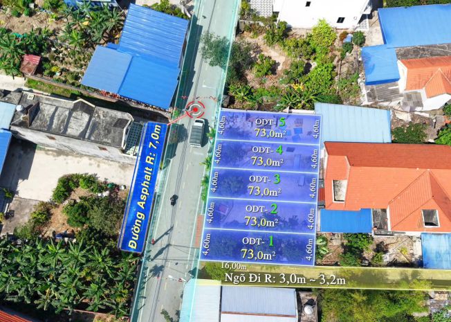 Mở bán 5 lô f0 mặt đường nhựa  hợp thành - thủy nguyên 7321151