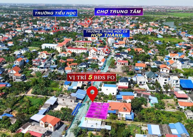 Mở bán 5 lô f0 mặt đường nhựa  hợp thành - thủy nguyên 7321152