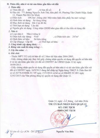 Giảm sốc 1,5 tỷ  nhà mt nguyễn ảnh thủ q12  4 tầng  7 7324652