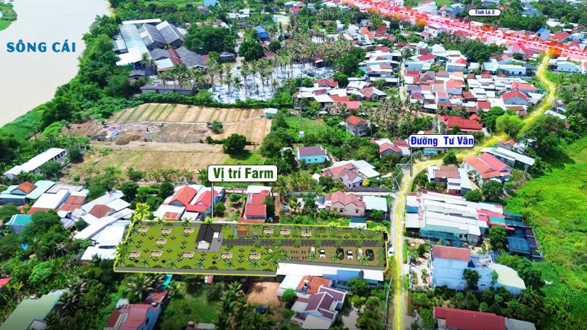 Cho thuê hơn 2100m2 farm tại diên lạc, diên khánh, khánh 7326664