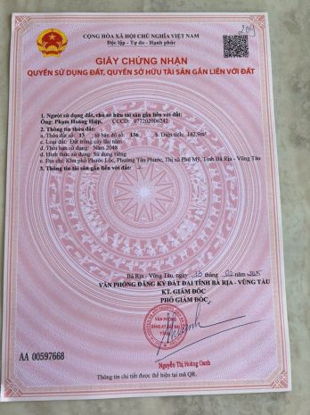 Đất đẹp - đầu tư sinh lời - cần bán đất 2 mặt tiền đường s 7326688