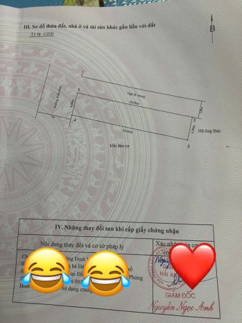 Bán đất lô góc mặt đường kiểu sơn  gần 193 văn cao  ngô 7329206