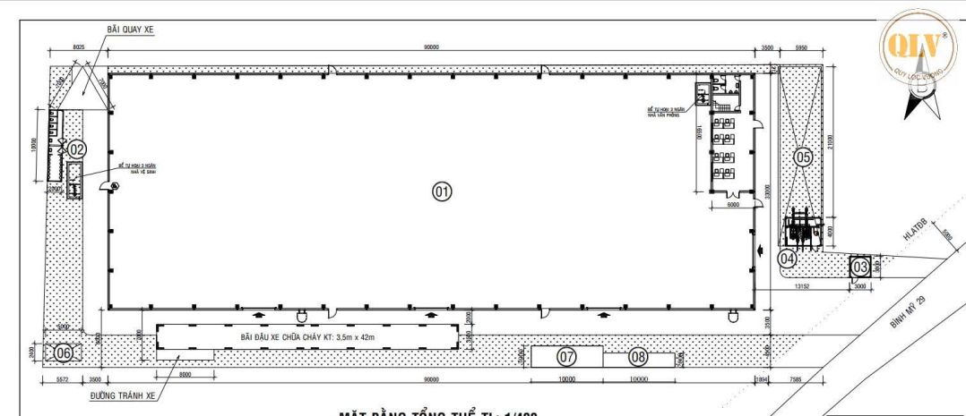 Cho thuê nhà xưởng uyên hưng 2.970m² 7329230