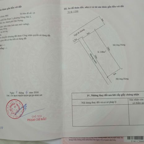 Bán đất xây villa hạ đoạn 3  đông hải  hải an  108m²  2 7329348