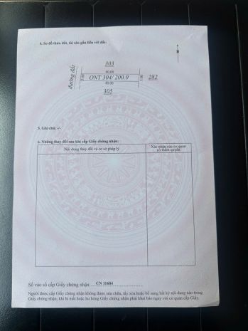 Đất nền chợ an cơ 310 triệu 200m2 full thổ cư 7330015