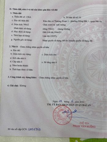 Đất đẹp - mặt tiền - chính chủ cần bán đất đường phủ thượng 7333572