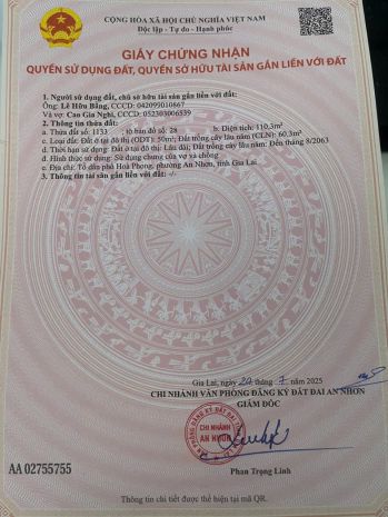 Đất đẹp  giá tốt  ngộp bank cần bán 2 lô liền kề đường xã 7333594