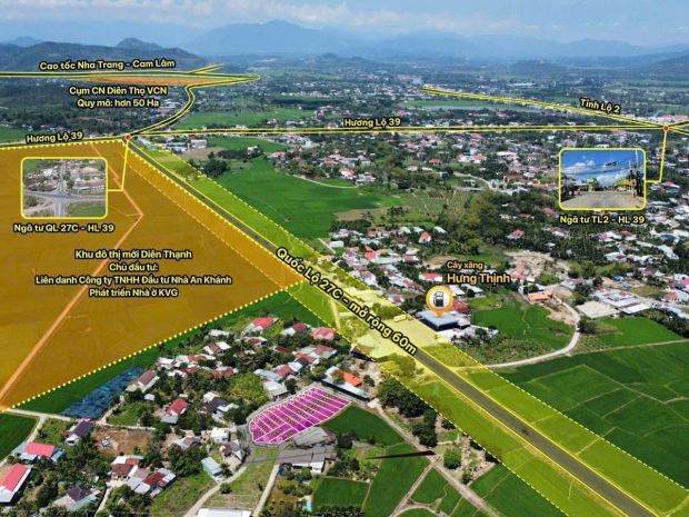 Đón sóng khu đô thị mới diên thạnh  diên khánh - khánh hoà 7333620