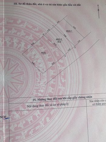 Chính chủ cần bán 40 m2 đất trâu quỳ - gia lâm, giá 4.92 7333898