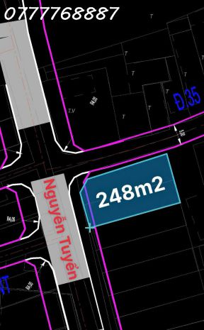 Góc 2mt quận 2 được xây hầm 6 tầng làm chdv cao cấp đường 7335365