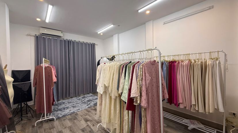 Sang nhượng shop cho thuê váy 2 tầng  hoàng cầu đống đa, 7337654