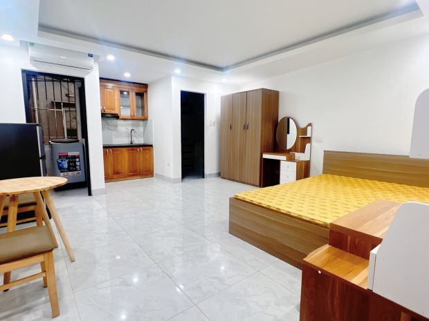 Cho thuê ccmn full đồ đẹp ngõ 124 hoàng ngân, trung hòa 7338256