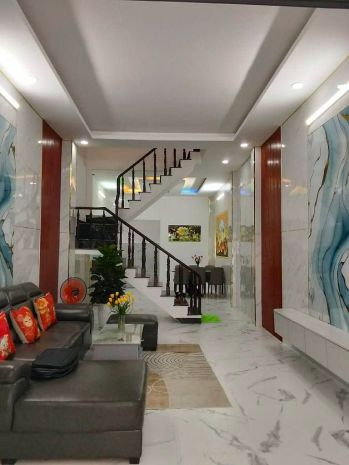 Bán nhà 3 tầng đẹp giá tốt hxh thông tô ngọc vân gần ngã tư 7339330