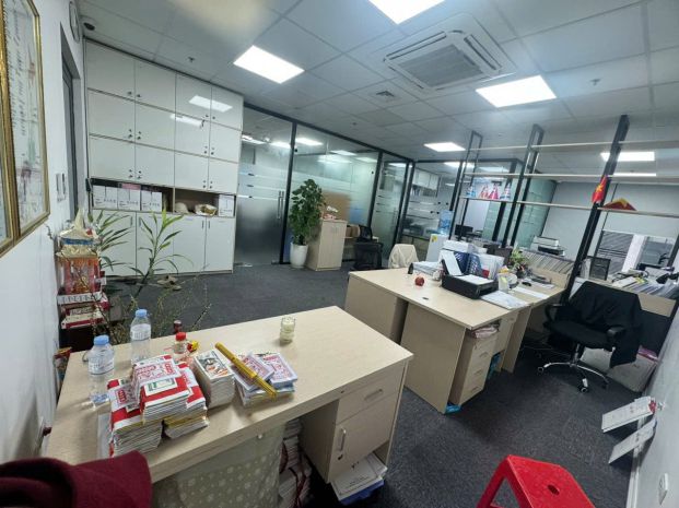 Cho thuê văn phòng 80m² an bình plaza mỹ đình full nội thất 7340735