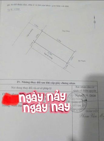 Nhà cấp 4 - mặt đường hào khê - quán nam - 56m - lô góc 7341258