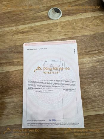 Lô đất vuông vắn 80m tại xuân mai-hà nội 7342615